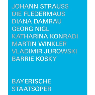 Afbeelding van Bayerischer Staatsopernchor &amp; Bayerisches Staatsorchester Die Fledermaus (Blu ray)