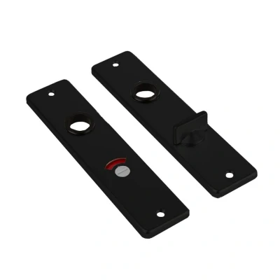 Afbeelding van Kortschild / Type 180/41 Rh Tbv Wc Badkamerslot 8/63 Zwart