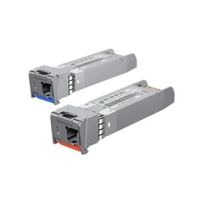 Image de Ubiquiti Module transmetteur SFP (mini GBIC) 10GbE 10GBASE BiDi mode unique LC jusqu&#039;à 10 km 1270 nm / 1330 (pack de 2)