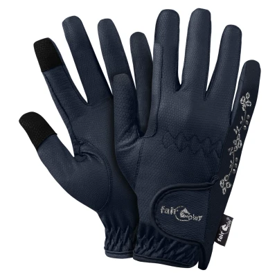 Image de Fair Play Gants Asti Fleur Marin S