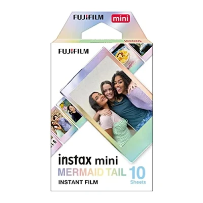 Afbeelding van Fujifilm Instax Mini Film Mermaid Tail Instant fotopapier 1 x 10 stuks