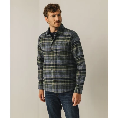 Afbeelding van State of Art Overhemd Geruit Regular Fit Blauw/dessin M
