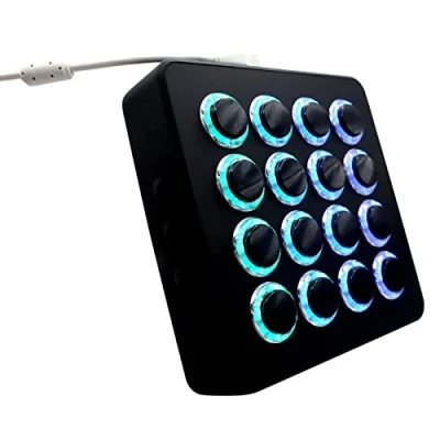 Afbeelding van DJ TECHTOOLS Midi Fighter Spectra, white controller