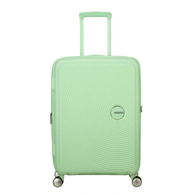Afbeelding van American Tourister Reiskoffer Soundbox spinner 67/24 TSA uitbreidbaar Pastel Green 3,7 kg
