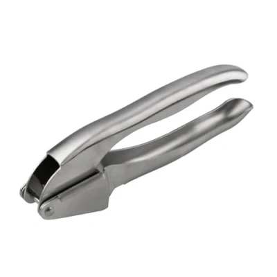 Afbeelding van FM Professional 22296 knoflookpers, keukengerei, roestvrij staal, zilver, 17,5 x 3,5 cm