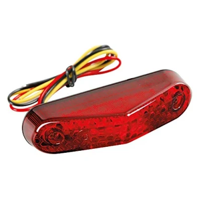 Afbeelding van Lampa Achterlicht Motor Remlicht Kentekenverlichting 12v Waterbestendig