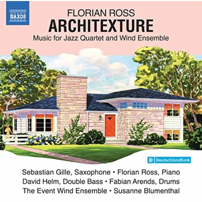 Afbeelding van Various Artists Architexture: Music For Jazz Quartet And Wind Ense (CD)