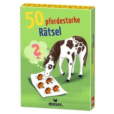 Afbeelding van 50 pferdestarke Rätsel