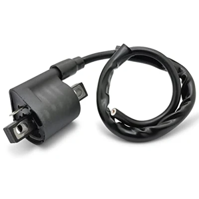 Afbeelding van Easyboost Hoogspanningsspoel voor scooter 50cc 2 takt en motorfiets AM6 MBK Booster Nitro Aerox Stunt Rieju MRT RS2 RS3 Sherco SM SE Yamaha DT Mach G Rocket Bw&#039;s Piaggio NRG Zip Typhoon