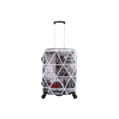 Image de Saxoline Cities Valise de voyage 64 cm Moyenne 8 Roues