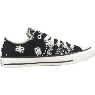 Afbeelding van Converse Chuck Taylor ALL STAR Sneakers laag, Dames, Maat: 37, Black/white Textiel