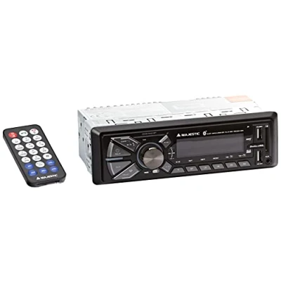 Afbeelding van Majestic DAB 442 BT autoradio RDS FM stereo, Dab+ PLL, Bluetooth, dubbele USB, SD/AUX in ingang, 180 W (45 x 4 kanalen), zwart