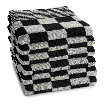 Afbeelding van DDDDD Keukendoek Barbeque Zwart 6 stuks