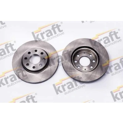 Afbeelding van KRAFT Remschijf FIAT: Grande Punto Hatchback 257,0, 257mm 22,0mm 4 Geventileerd 6043170 55700920,55700921,569024,569065,93188917,9319724,93197241