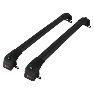 Afbeelding van Apline Compatibel met Skoda Kodiaq 2024 2025 ACE 2 autodakdrager aluminium zwart stangen