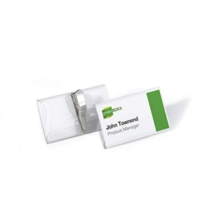 Image de Durable badge met alligator clip 40 x 75 mm (8110 19)