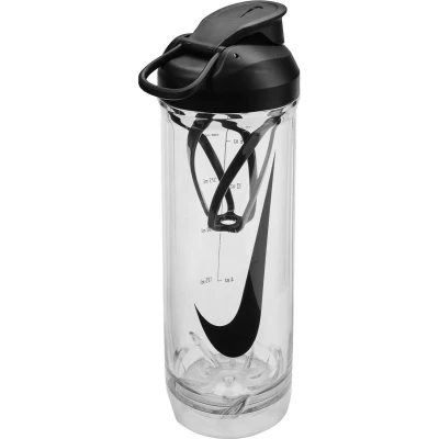 Afbeelding van Nike Performance Recharge Shaker Bottle 709ML Unisex Bidon, Maat: One Size, Clear/black