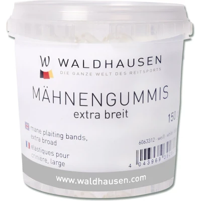 Afbeelding van Waldhausen Magic Braids extra breed wit Paardenborstel