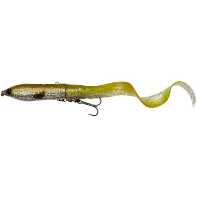 Afbeelding van Savage Gear 3D Hard Eel 2+1 Green Silver Ayu 17cm (50g) Jerkbait