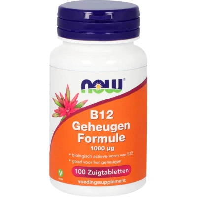 Afbeelding van B12 Geheugen Formule 1000 Mcg Default Title