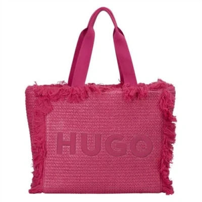 Afbeelding van HUGO Becky TOTE Shopper, Dames, Maat: One Size, Bright pink