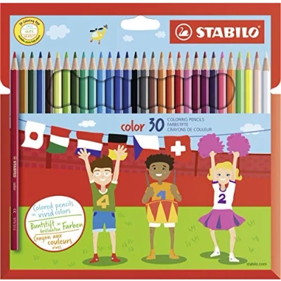 Afbeelding van STABILO Color Kleurpotlood Intense Kleuren En Makkelijke Kleurafgifte Etui Met 30