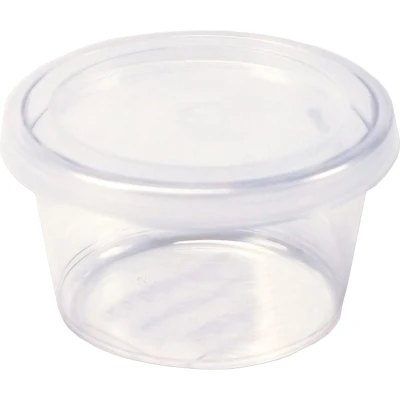 Afbeelding van Bak, PS, 30ml, kunststof cup, 30mm, transparant