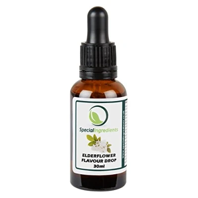 Image de Special Ingredients Elderflower Flavour Drop 30 ml (étiquettes et instructions en allemand)