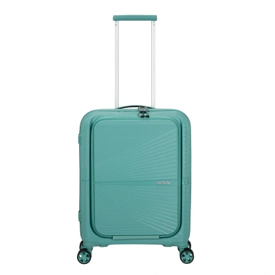 Afbeelding van American Tourister Reiskoffer Airconic Spinner 55/20 frontloader 15,6 inch Dusty Turqoise 2,4 kg