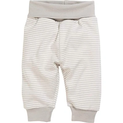 Afbeelding van Schnizler Babybroek Interlock Junior Beige/wit Maat 44