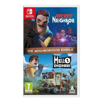 Afbeelding van Atari, ecret Neighbor + Hello Engineer, Switch, Version Française