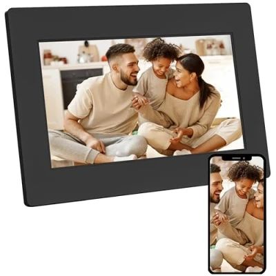 Afbeelding van Agfaphoto Digitale WiFi fotolijst 7 inch Zwart