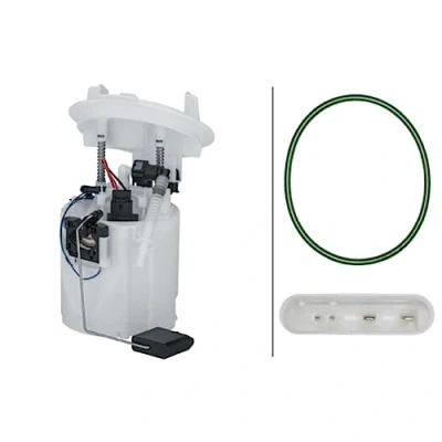 Afbeelding van HELLA 8TF 358 302 981 Brandstoftoevoereenheid Met pakking Electrisch MERCEDES BENZ: E Class Saloon, T modell, C modell
