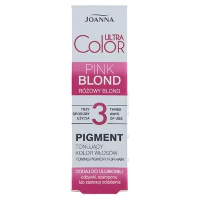 Afbeelding van Joanna Ultra Color Toning Pigment For Hair Pink Blond 100Ml