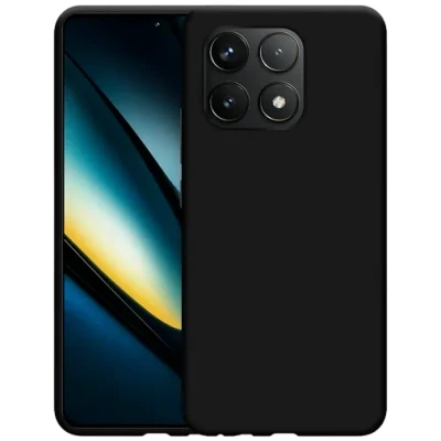 Image de Just in Case Soft Design Xiaomi Poco F6 Pro Back Cover Noir