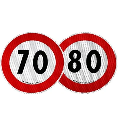 Afbeelding van 4R Quattroerre.it Snelheidsmeter 70 en 80 km/u, EU goedgekeurd