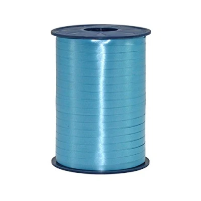 Afbeelding van C.E. Pattberg AMERICA Cadeaulint, aquamarijn, 500 m bolduc voor verpakking, breedte 5 mm, decoratieve accessoires &amp; DIY, decoratielint geschenken, elke gelegenheid