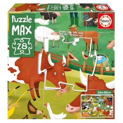 Image de 28 pieces La Ferme Puzzle Max