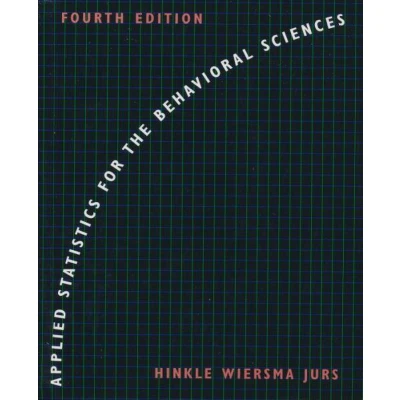 Afbeelding van Applied Statistics for the Behavioral Sciences