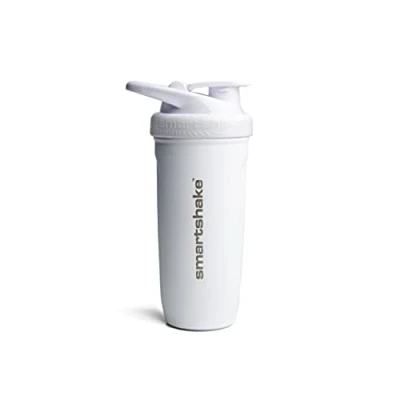 Image de Smartshake Reforce Bouteille Shaker en acier inoxydable Blanc 900 ml