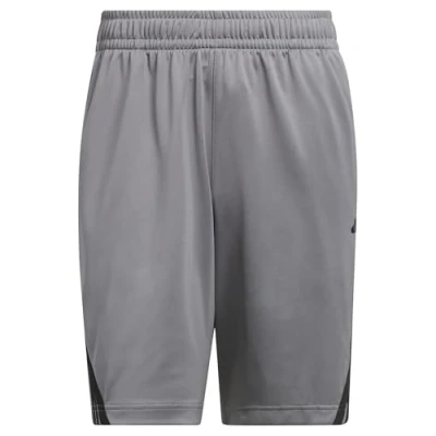 Afbeelding van adidas Performance Stripes Short Korte broeken, Heren, Maat: Lx5&quot;, Grey/black