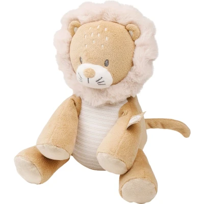 Afbeelding van Nattou FLO, ERNEST &amp; OLI Knuffel Leeuw 29 cm Bruin