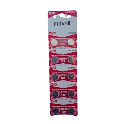 Afbeelding van Maxell LR1130 Mirco Alkaline Cell Japan Made 1 Stuks 0% Mercury Hoge Kwaliteit