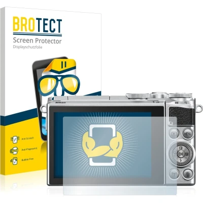 Afbeelding van BROTECT Screenprotector voor Nikon 1 J5 Folie Beschermfolie transparant (2 Stuks)