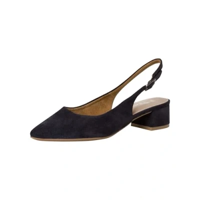 Afbeelding van Tamaris Slingback Pumps blauw Leer Dames Maat 40