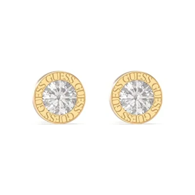 Afbeelding van GUESS dames Oorknopjes met logo JUBE02244JWYGT U