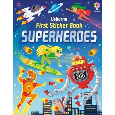 Afbeelding van First Sticker Books Book Superheroes