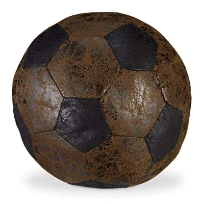 Afbeelding van Relaxdays, Deurstop, Deurstop voetbal (20 x 20 cm)