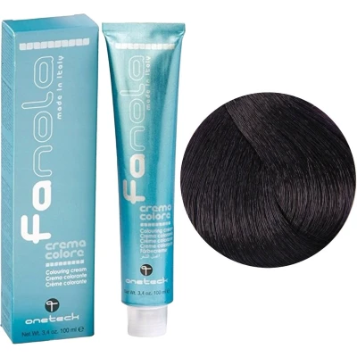 Afbeelding van Fanola Cream Color Haarverf 100 ml 4/22 Intens Kastanje Violet