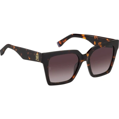 Afbeelding van Tommy Hilfiger Th 2100/S Rechthoekig Acetaat Vrouwen Zonnebril